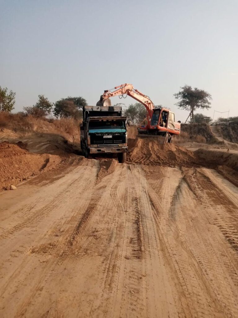 Road Grading and Earthwork in Progress – Gulberg Green, Islamabad
