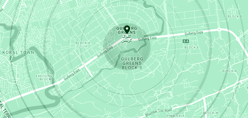 Gulberg Islamabad's Strategic Location