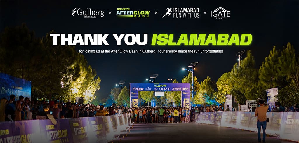 Gulberg Afterglow Dash highlights||Organisers and Partners dash run